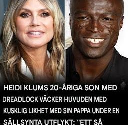 Heidi Klums 20-årige son väcker uppmärksamhet med sin kusliga likhet med sin pappa.