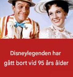 Älskade Disney-ikonen har fridfullt gått bort vid 95 års ålder