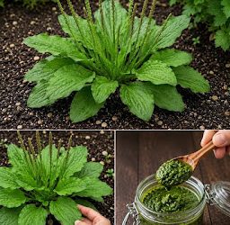 Bredbladig plantain (Plantago major): Den anmärkningsvärda helande örten som växer precis under dina fötter