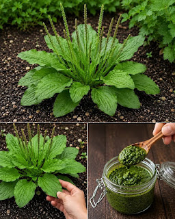 Bredbladig plantain (Plantago major): Den anmärkningsvärda helande örten som växer precis under dina fötter