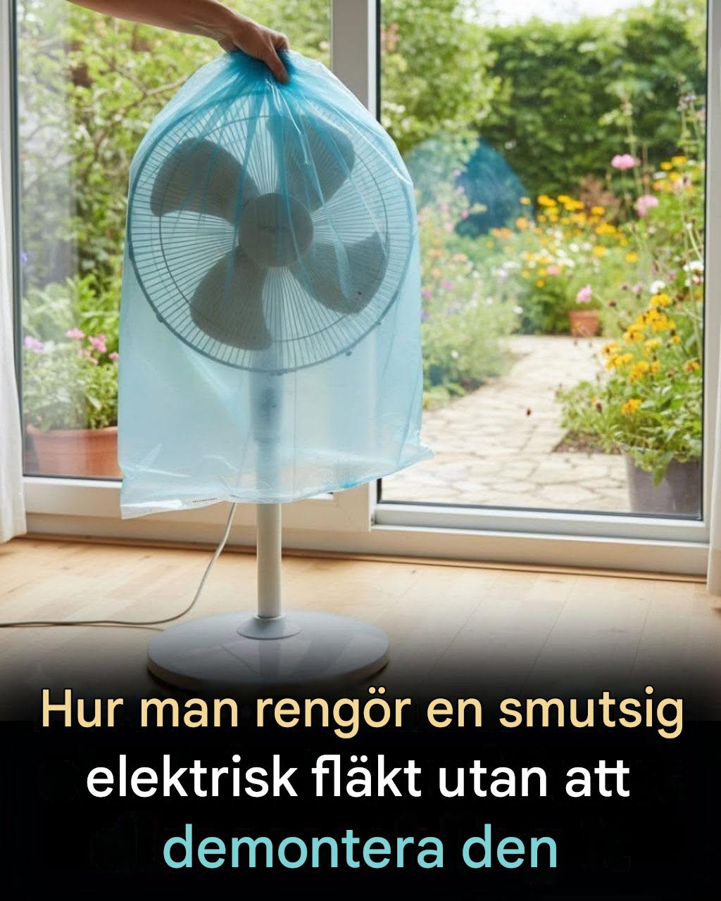 Hur man rengör en fläkt utan att ta isär den