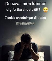 Alltid trött även efter en hel natts sömn? Här är 6 överraskande anledningar till varför