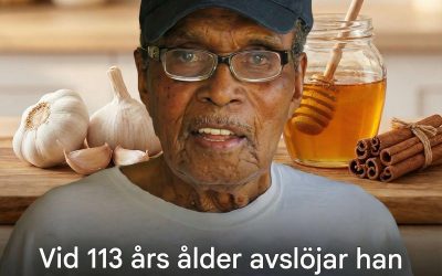 En 113-årig man avslöjar sin hemlighet: 5 livsmedel för ett långt liv
