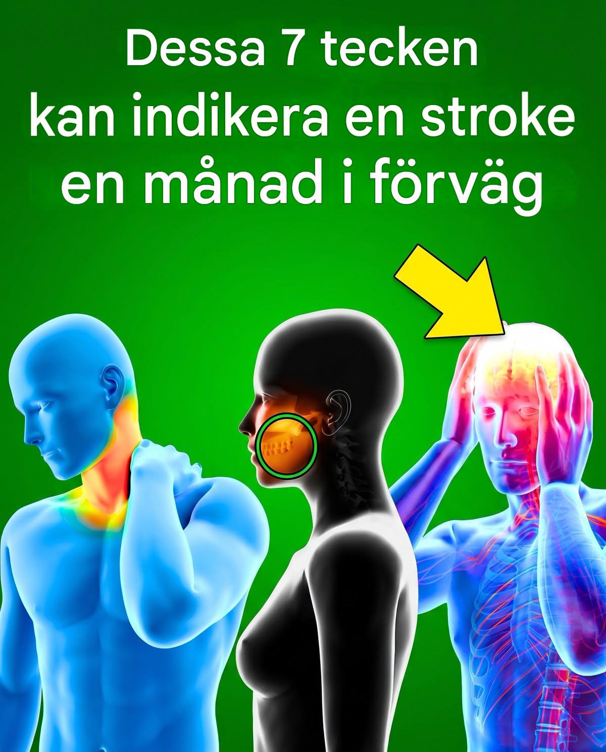 7 symtom på stroke – vad du behöver veta!