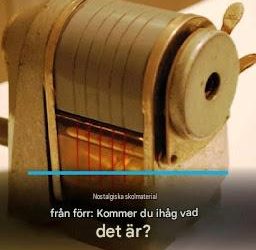 Nostalgiska skolmaterial från förr: Minns du,