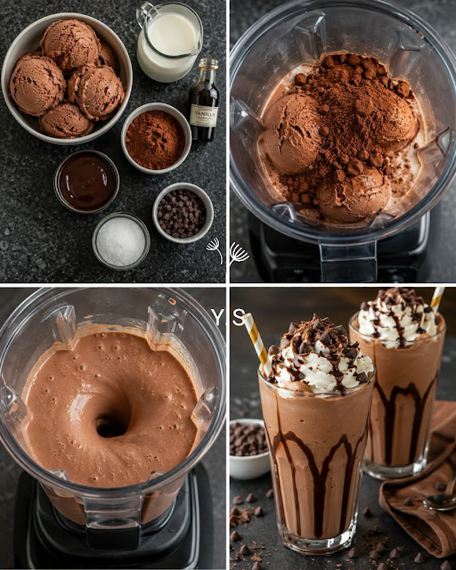 LÄCKER CHOKLADMILKSHAKE 🍫🥤