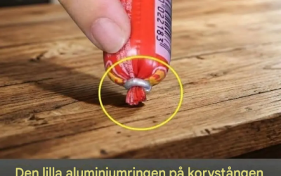Vad den lilla aluminiumringen på korvpinnar används till