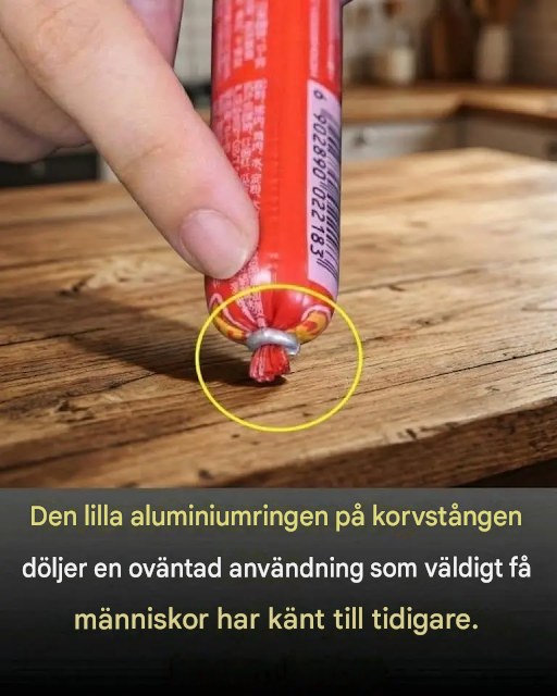 Vad den lilla aluminiumringen på korvpinnar används till