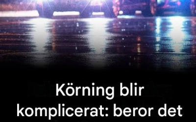 Strålkastarna är för starka? Varför har fler och fler förare svårt att se vägen?
