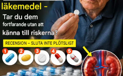 Tar du en av dessa fem vanliga mediciner? Varför individuella risker och rekommendationer ändras efter 60