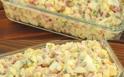 Östtysk sallad – så god att jag gjorde den två gånger på en vecka!