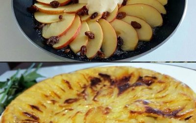 äpple- och citronpannkakor
