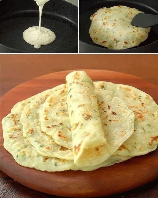 FLATBREADS MED VITLÖKSSMÖR