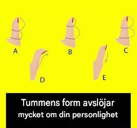 Titta på din tumme… vad ser du? Du kanske blir förvånad över vad den egentligen betyder
