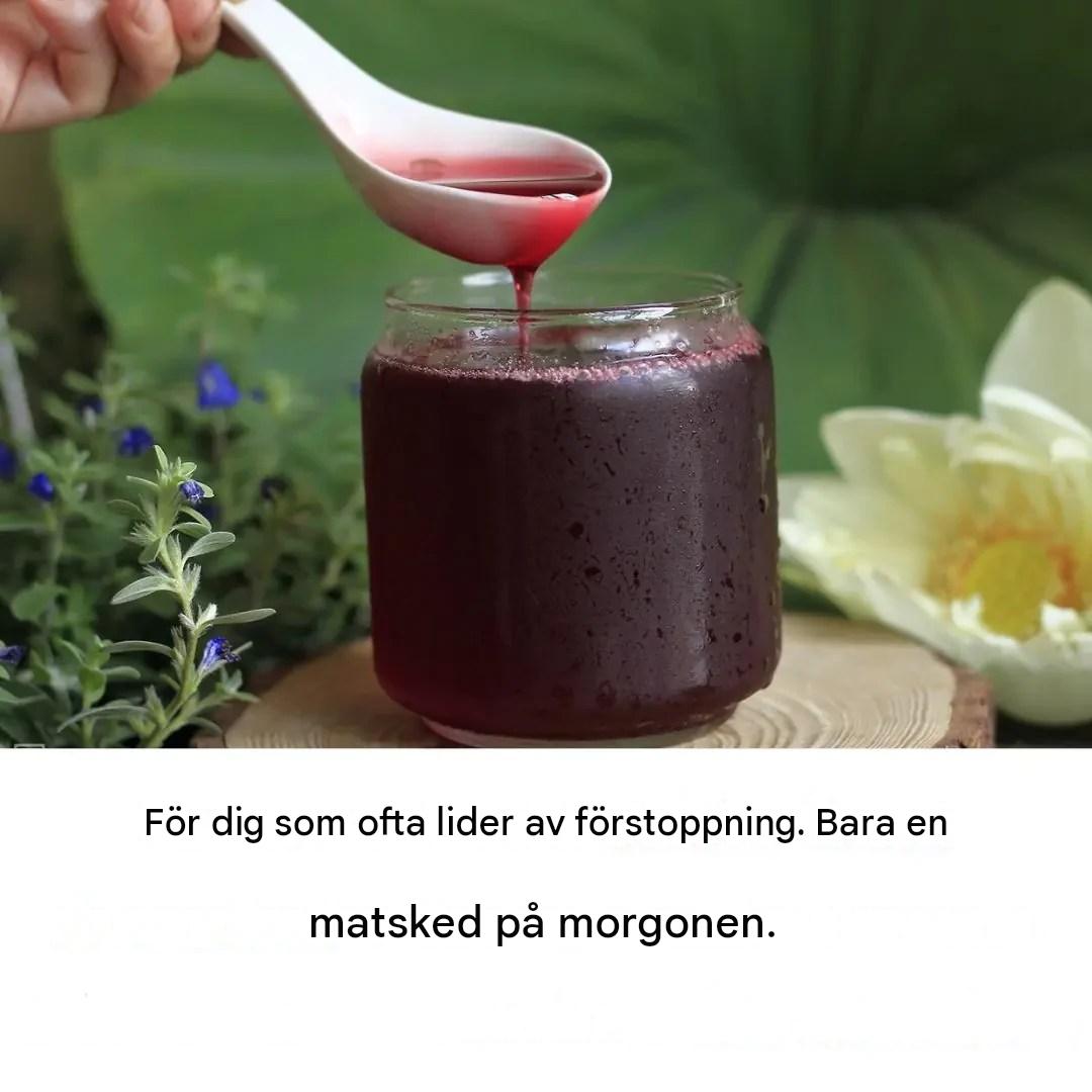 En sked och du rusar till badrummet för att rensa ut all bajs som fastnat inuti dig