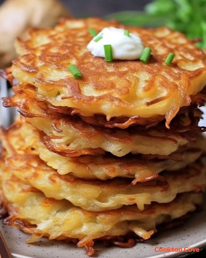 Recept på tyska potatispannkakor