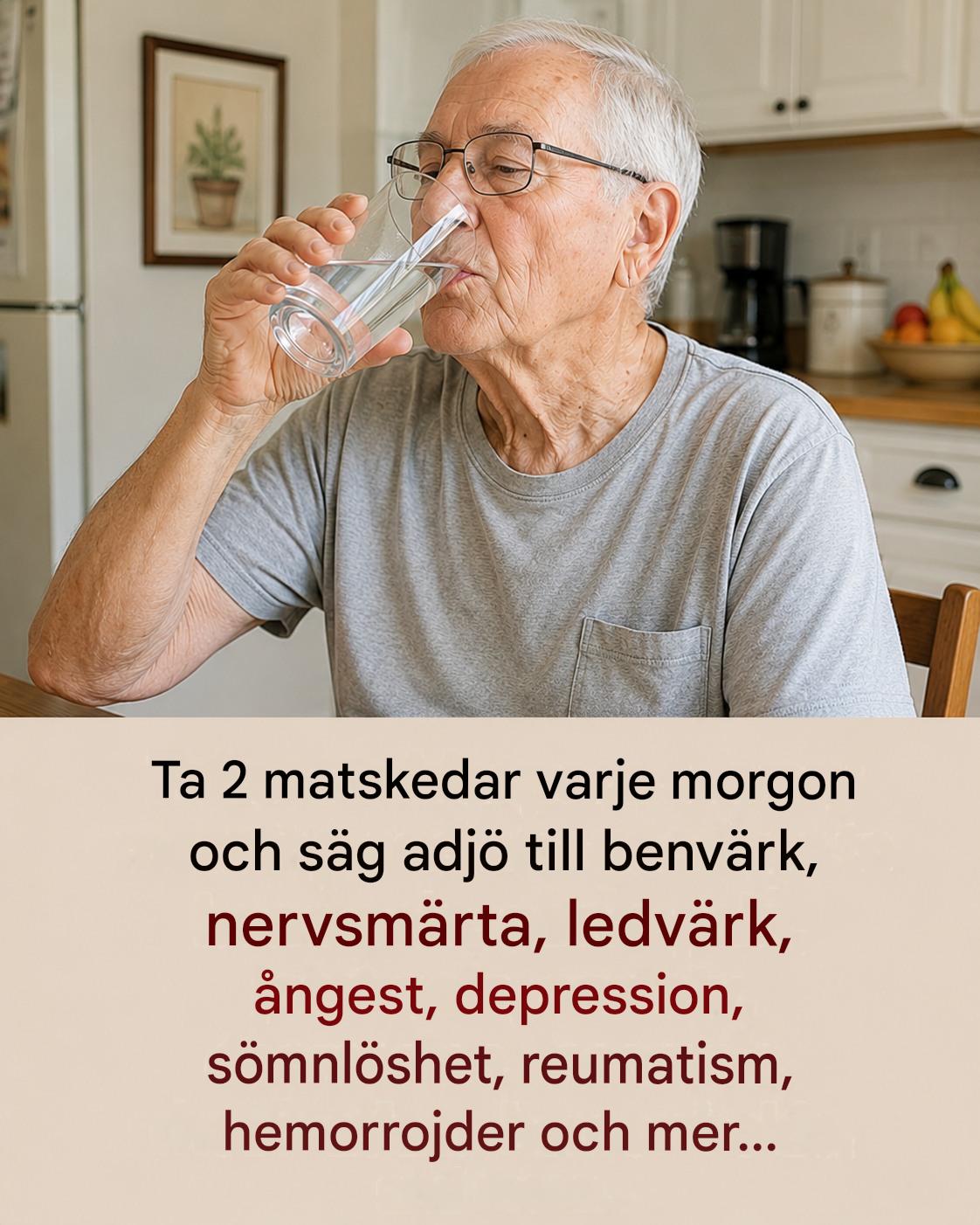 Ett glas varje morgon: Hur denna enkla morgondryck kan stödja din energi och matsmältning