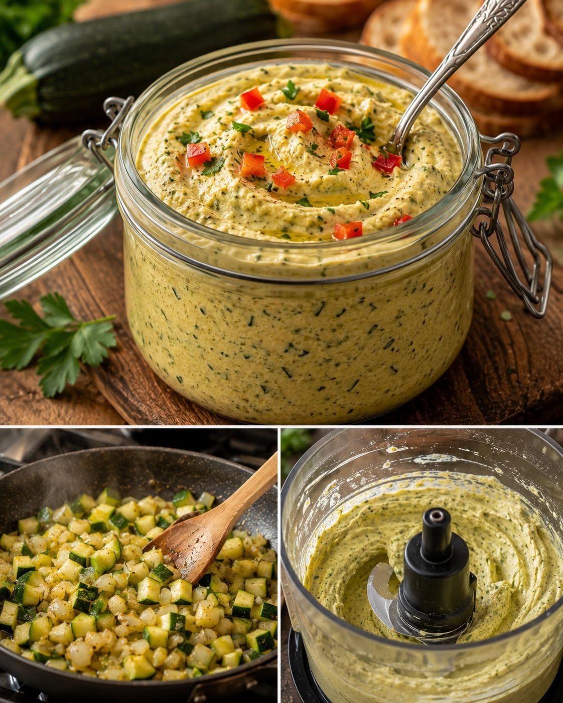 Hemgjord zucchinipålägg: Ett hälsosamt och gott förrättsrecept