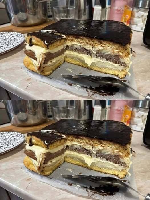 Recept på krämig sockerkaka (med mycket grädde)