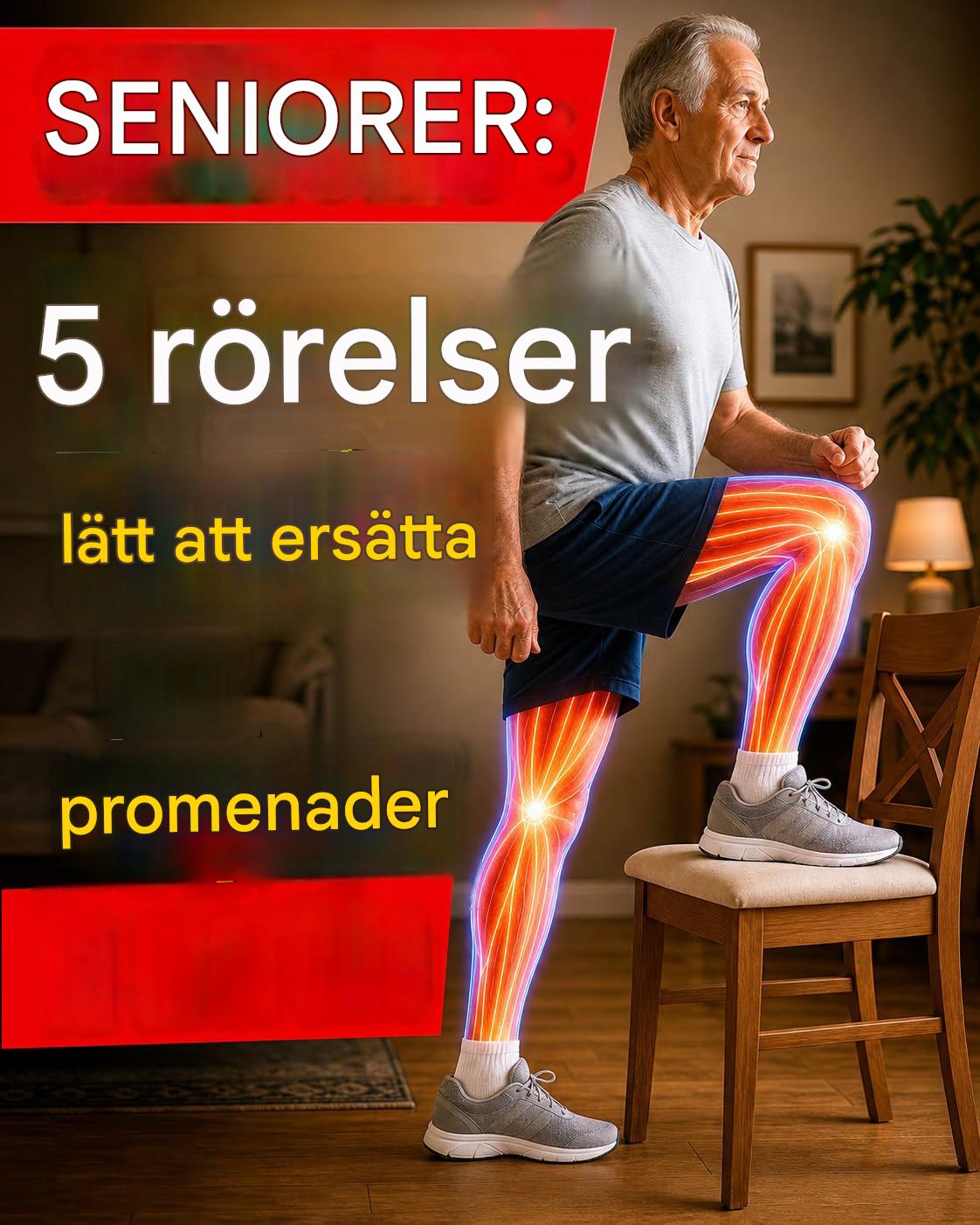 Seniorer: Sluta gå… Dessa 5 rörelser kommer att ge dig mycket mer