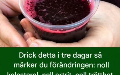 Drick detta i 30 dagar och känn skillnaden: Ett naturligt recept på rödbetor för energi, ledkomfort och hjärthälsa