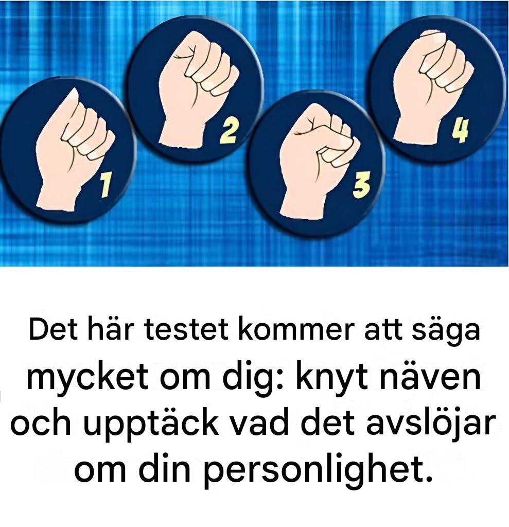 Vad tummens position avslöjar om din karaktär (det omissvärda testet)