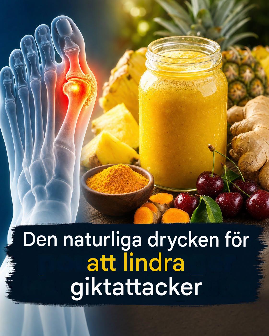 Säg adjö till gikt för alltid med denna kraftfulla naturliga behandling!