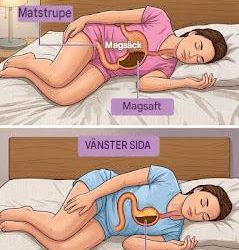 VARNING om du sover på höger sida… Se mer