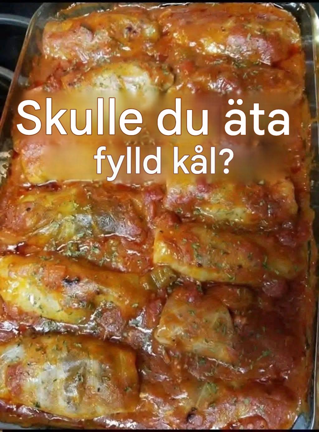 Fyllda kålrullar (klassisk komforträtt)