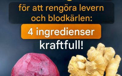 En naturlig bomb 🍊🍯 för att rensa levern och blodkärlen: 4 kraftfulla ingredienser!