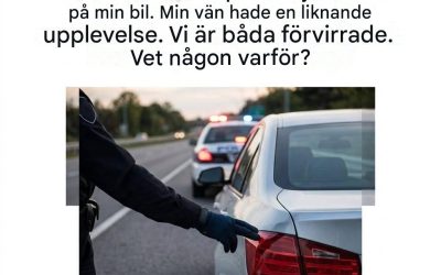 Varför poliser knackar på din bils bakljus när de stoppar dig i trafiken: Den överraskande säkerhetsskälet bakom denna vanliga praxis