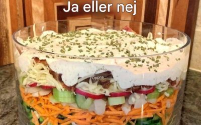 Sju-lagers sallad