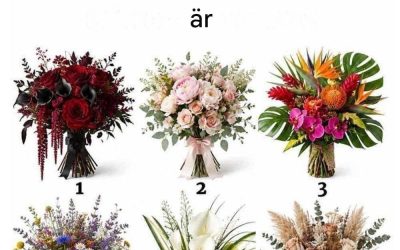 Välj en blombukett: Ditt svar kan säga mycket om din personlighet