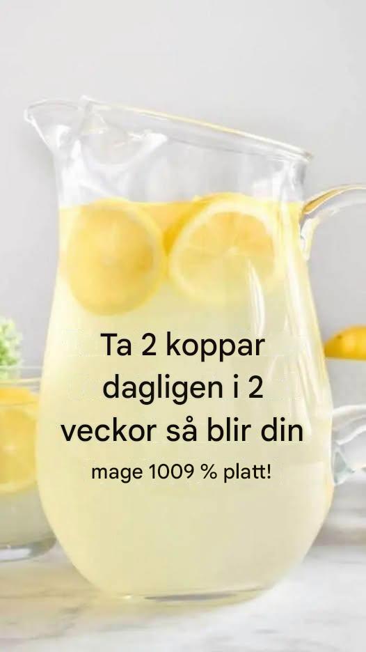 Kickstarta dagen med en bantningsdryck: Morgonritual med citron och äppelcidervinäger