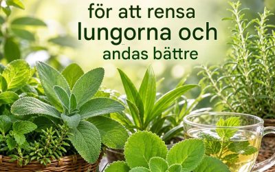 9 växter som renar dina lungor och hjälper dig att andas