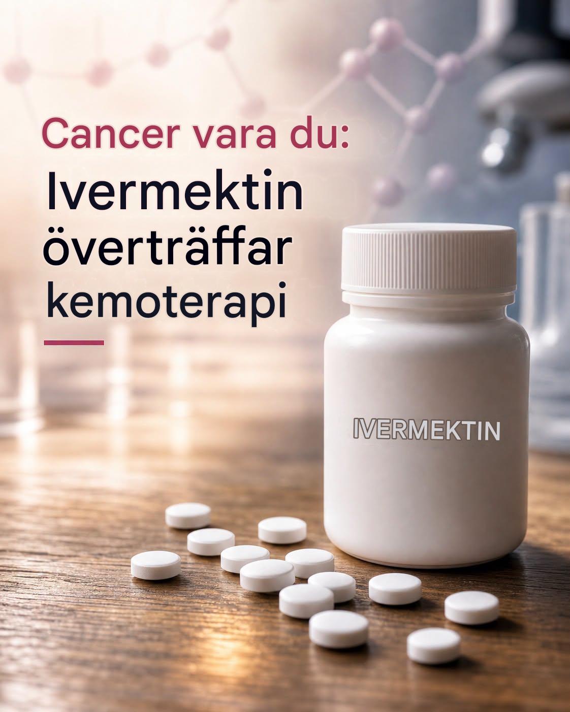 En studie visar att ivermektin är mer effektivt än kemoterapi vid behandling av bröstcancer.