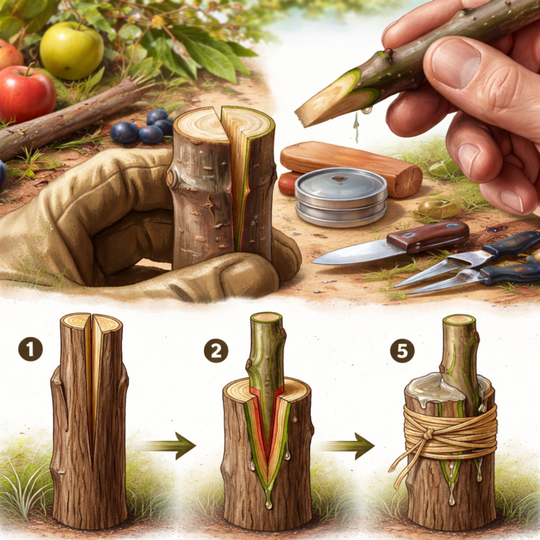Korrekt ympning av fruktträd: när och hur ympning verkligen lyckas🌳✂️