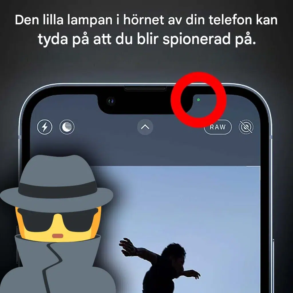 Upptäck hur en diskret indikatorlampa på din telefon kan avslöja potentiell övervakning
