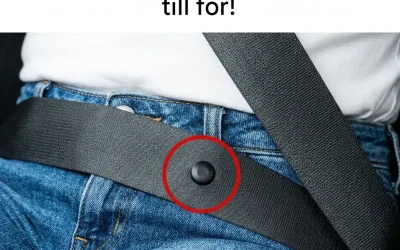 Den här diskreta knappen på säkerhetsbältet döljer en betydligt mer användbar funktion än du kanske tror.
