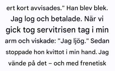 Ett datum att minnas: Hur en enkel vänlig handling förändrade allt