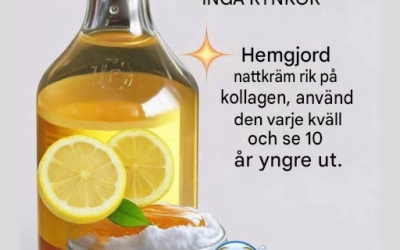 Hemgjord nattkräm för glödande hud Realistisk version