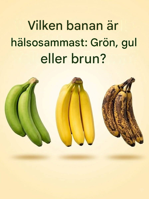 Vilken banan är egentligen den hälsosammaste