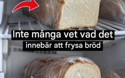 Hur man håller fryst bröd färskt längre (det vetenskapligt baserade sättet)