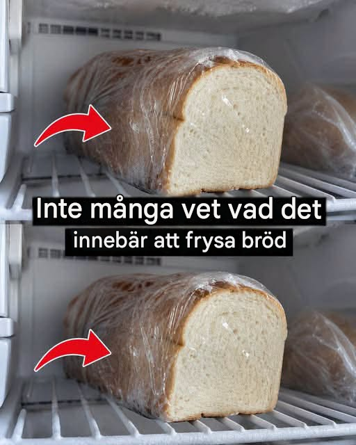 Hur man håller fryst bröd färskt längre (det vetenskapligt baserade sättet)