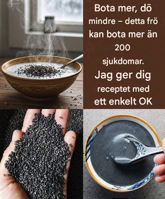 Det botar allt utom döden – detta frö botar över 200 sjukdomar. Jag ska ge dig receptet på ett enkelt OK. 💬👇