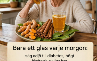 Bara ett glas varje morgon: säg adjö till diabetes, högt blodtryck, svullna ben och dålig blodcirkulation.