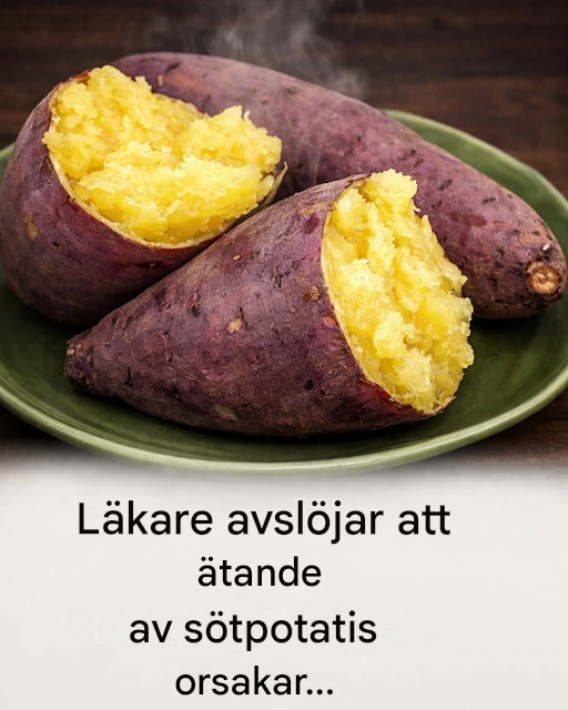Läkare avslöjar att äta sötpotatis