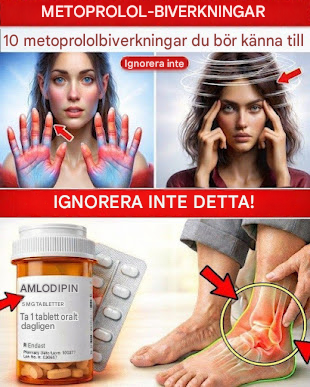 Utforska de 10 biverkningarna av metoprolol som ofta förbises i samtal