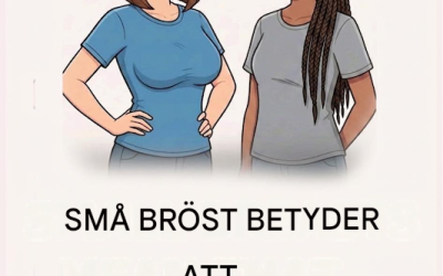 Om en kvinna har små bröst, vad betyder det egentligen?
