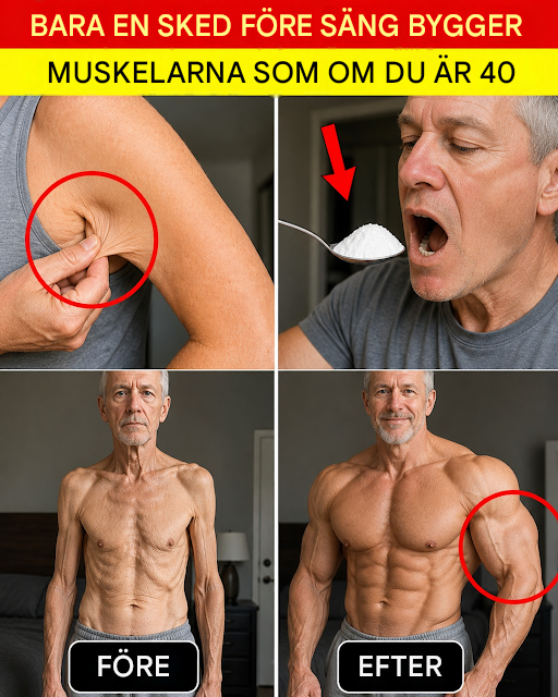Bygg muskler efter 60: Dina muskler försvinner utan DENNA mat i din kost